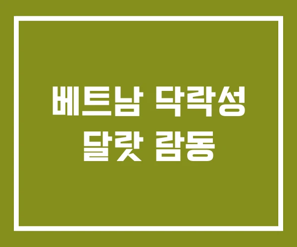 베트남 닥락성 달랏 람동