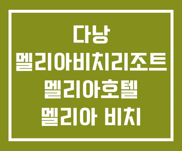 다낭 멜리아비치리조트 멜리아호텔 멜리아 비치 리조트 조식 다낭 멜리아비치리조트 멜리아호텔 멜리아 비치 리조트 조식