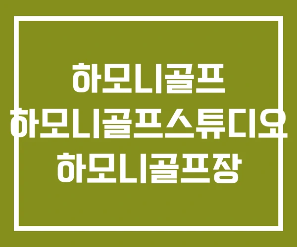 하모니골프 하모니골프스튜디오 하모니골프장 하모니골프 하모니골프스튜디오 하모니골프장
